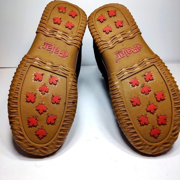 Pajar Canada trooper Waterproof Winter Fur Lined Black Red Men's Boot Sz 11-11.5 - Picture 10 of 11